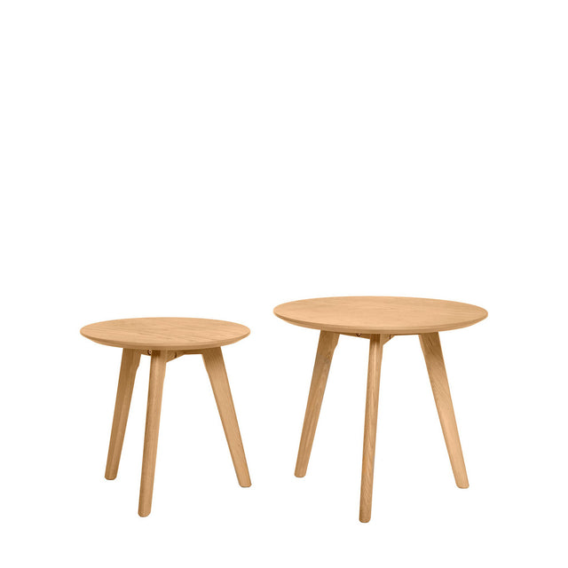 Mesa de centro Klaus Roble 50 × 50 cm de Somcasa Vlc - imagen 3