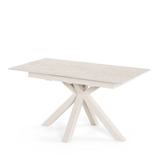 Mesa Lori 160 cm Extensible Travertino/Beige de Somcasa Vlc - imagen 5