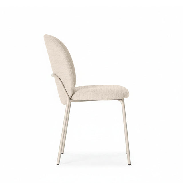 Silla Riona Beige | vista lateral | Somcasa Vlc | 00SL128125 | imagen 4
