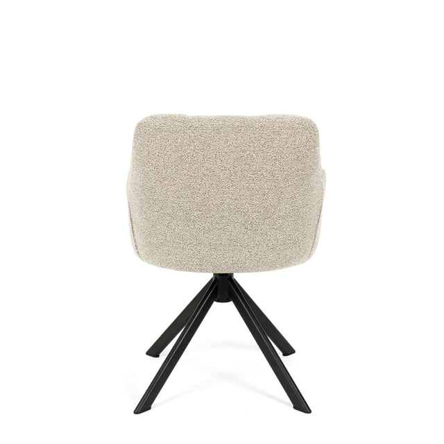 Silla Taimi Negra Beige con Patas negras | imagen de ambiente | Somcasa Vlc | 00SL126225 | imagen 6