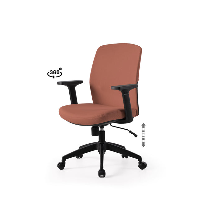 Silla Oficina Maryland Terracota | imagen de ambiente | Somcasa Vlc | 00OF101734 | imagen 6