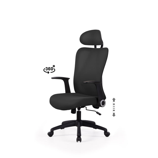 Silla Oficina Montreal Negro | imagen de ambiente | Somcasa Vlc | 00OF101601 | imagen 6