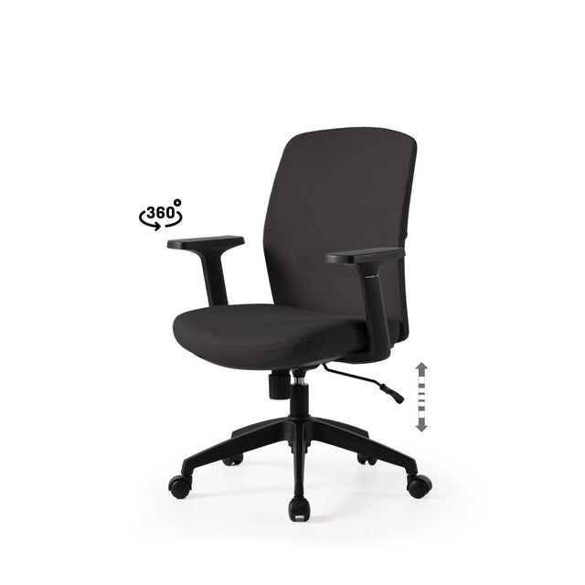 Silla Oficina Maryland Negro | imagen de ambiente | Somcasa Vlc | 00OF101701 | imagen 6