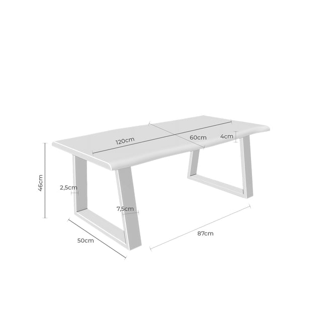 Mesa de centro Kabir 120 cm de Somcasa Vlc - imagen 5