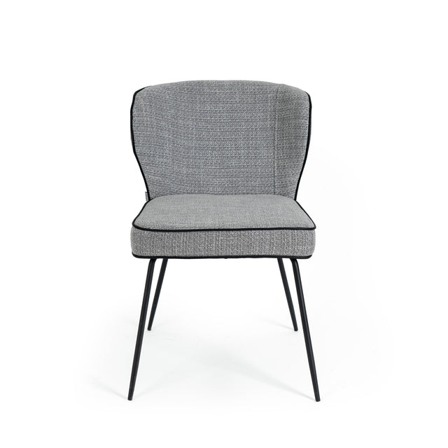 Silla Mayra Gris claro | detalle de diseño | Somcasa Vlc | 00SL118521 | imagen 3