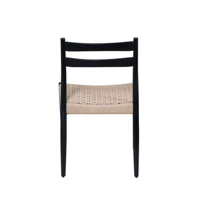 Silla Bonnie Negro | vista lateral | Somcasa Vlc | 00SL121501 | imagen 4