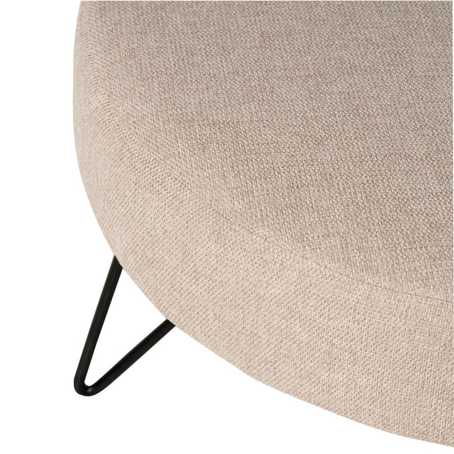 Puff Aron Beige | detalle de diseño | Somcasa Vlc | 00PF202725 | imagen 3