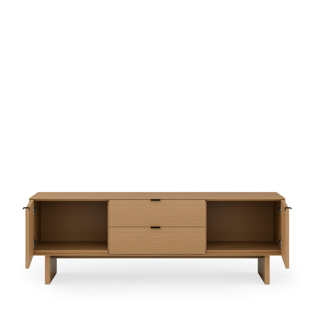 Mueble TV Ptas Tulsa Roble | vista lateral | Somcasa Vlc | 00MB382207 | imagen 4