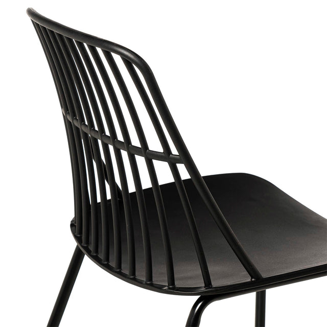 Silla Nerina Negro | detalle de materiales | Somcasa Vlc | 00SL115401 | imagen 7