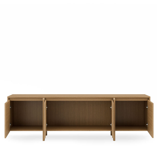 Mueble TV Puertas Pacific Roble | vista lateral | Somcasa Vlc | 00MB522307 | imagen 4