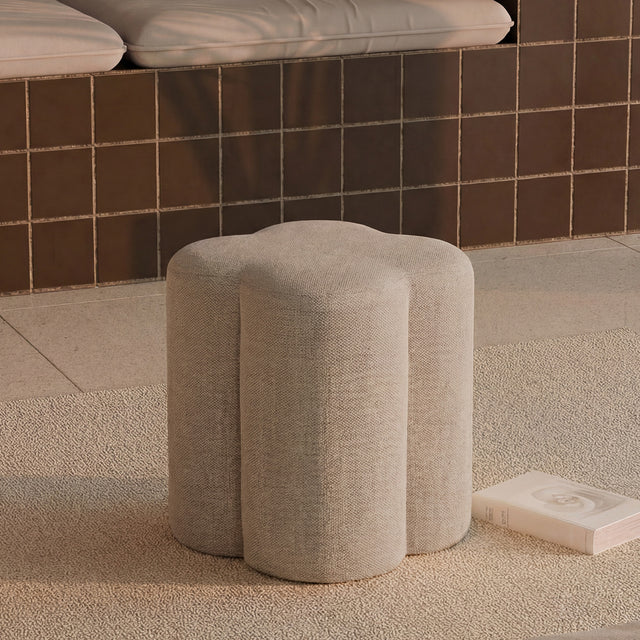 Puff Artur Beige | vista lateral | Somcasa Vlc | 00PF202925 | imagen 4