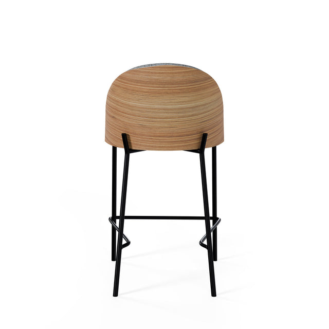 Taburete Bajo Aidan Gris | vista lateral | Somcasa Vlc | 00SL119421 | imagen 4
