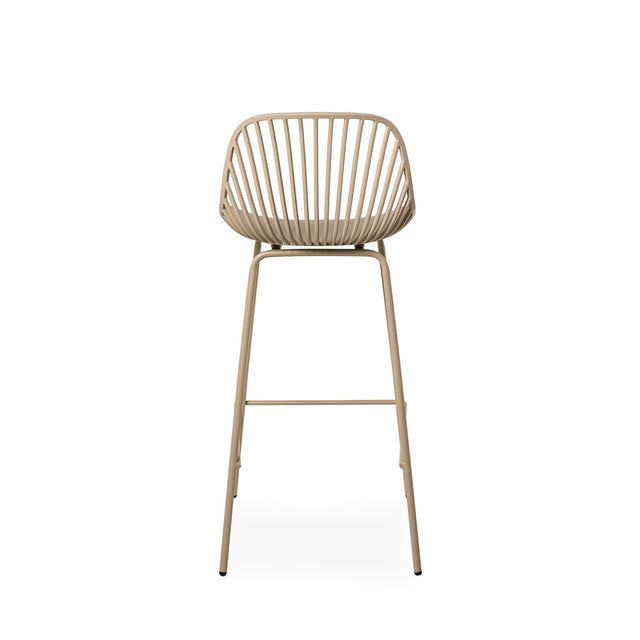 Taburete Alto Casper Beige | vista lateral | Somcasa Vlc | 00SL124725 | imagen 4