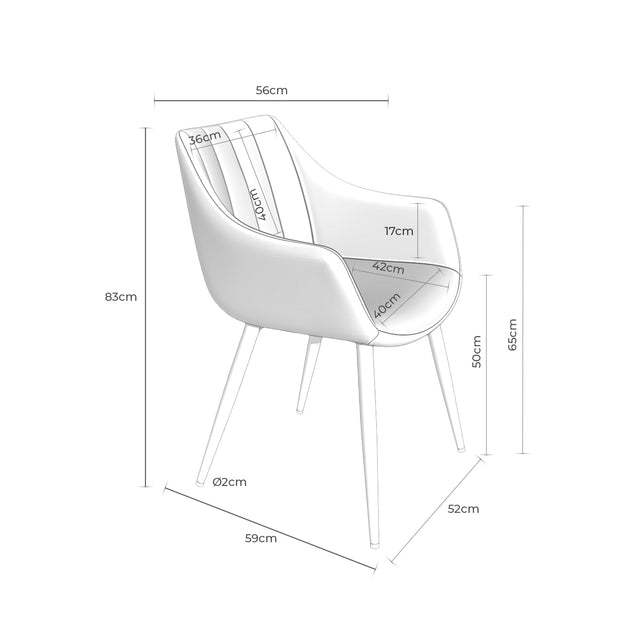 Silla Fiona Light Gris | imagen de ambiente | Somcasa Vlc | 00SL106821 | imagen 6