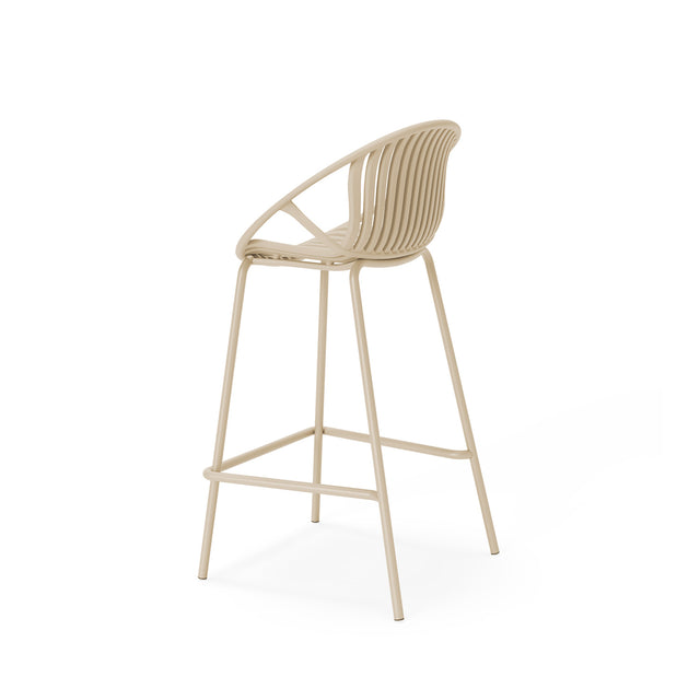 Taburete Bajo Tristan Beige | detalle de diseño | Somcasa Vlc | 00SL124625 | imagen 3