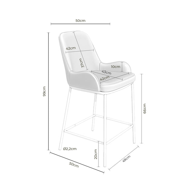 Taburete Bajo Milton Gris claro | imagen de ambiente | Somcasa Vlc | 00SL117521 | imagen 6