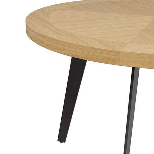 Mesa Amanda Red Roble y Metal | detalle de diseño | Somcasa Vlc | 00MS215114 | imagen 3