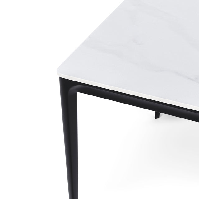 Mesa Arya 180 cm Rectangular Creta/Negro de Somcasa Vlc - imagen 4