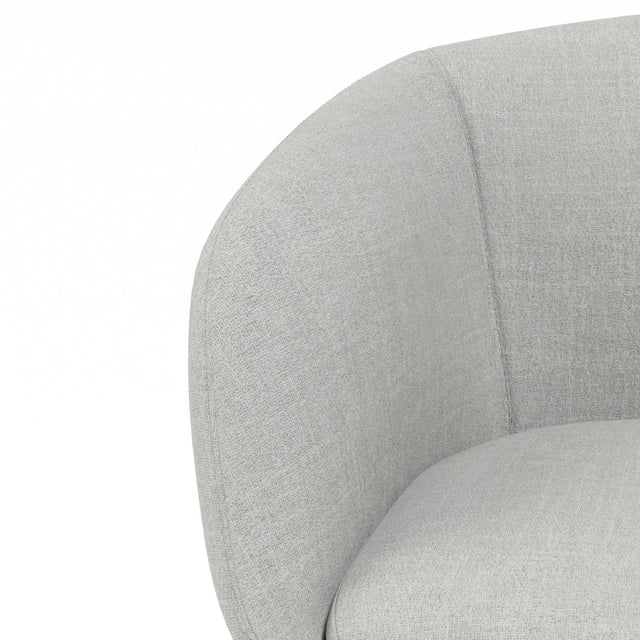 Silla Oficina Arizona Gris claro | vista lateral | Somcasa Vlc | 00OF101021 | imagen 4