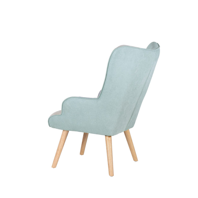 Butaca Florida Patchwork Menta de Somcasa Vlc