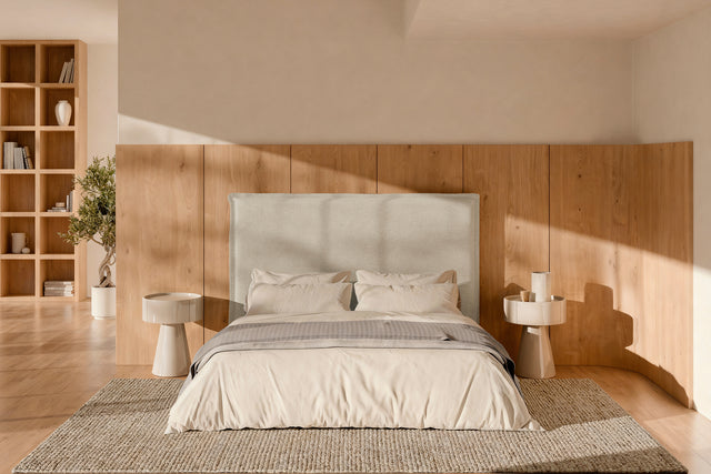 Mesita de Noche James Brillo Beige | detalle de materiales | Somcasa Vlc | 00MC516582 | imagen 7