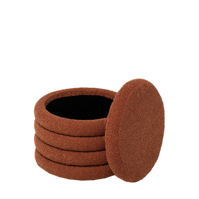 Puff Harry Terracota Terracota | vista secundaria | Somcasa Vlc | 00PF202434 | imagen 2