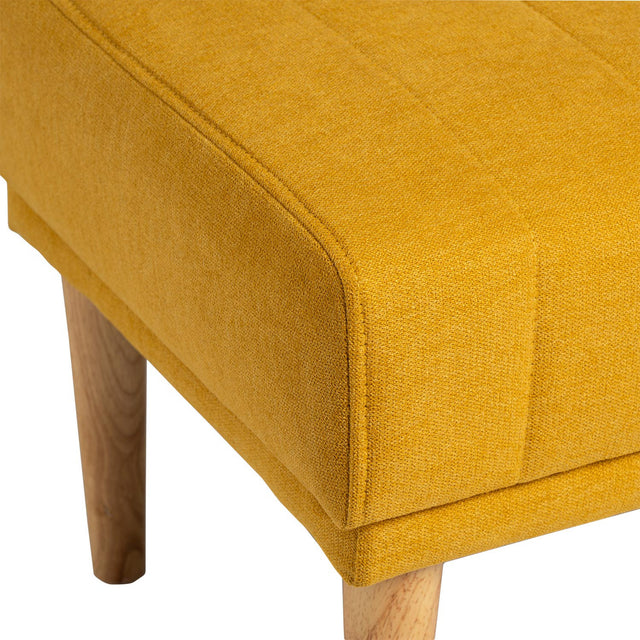 Puff Banqueta Bari Amarillo | vista lateral | Somcasa Vlc | 00SF303627 | imagen 4