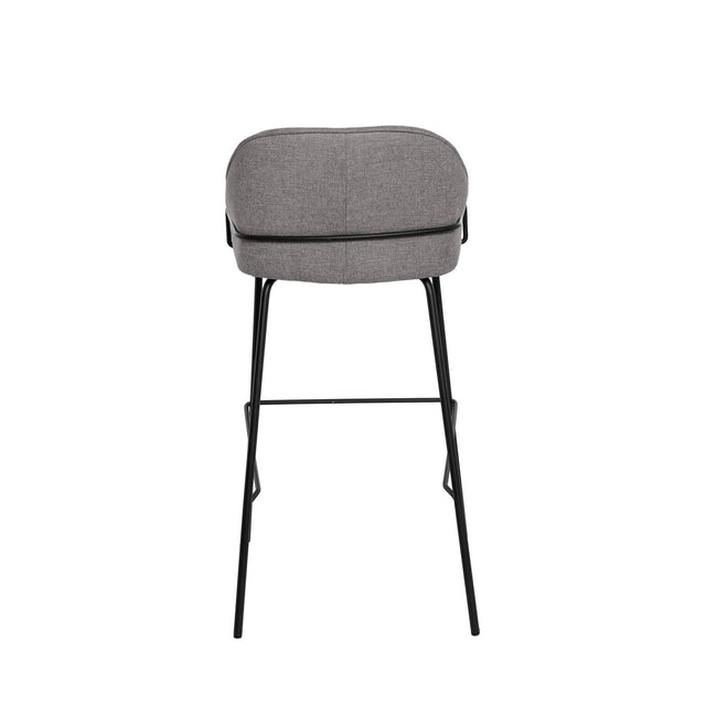 Taburete Bajo Louis Gris | vista lateral | Somcasa Vlc | 00SL114722 | imagen 4
