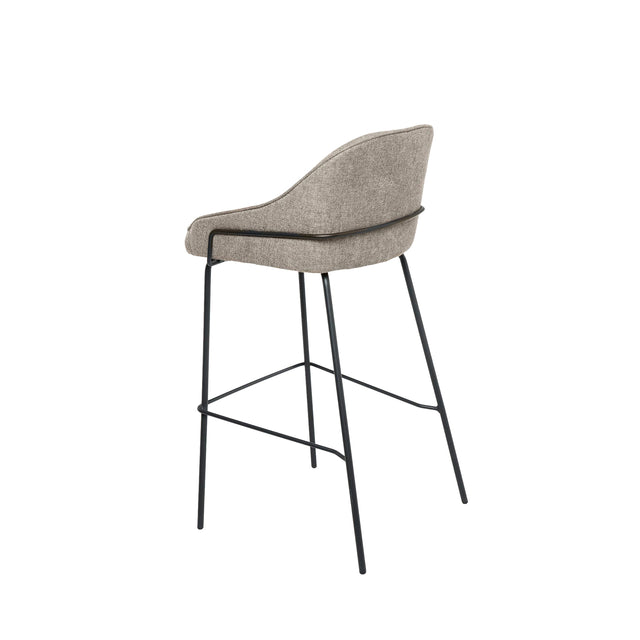 Taburete Bajo Louis Taupe | detalle de diseño | Somcasa Vlc | 00SL114730 | imagen 3