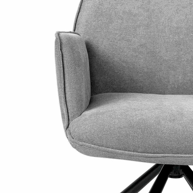 Silla Carlyn Gris claro | vista lateral | Somcasa Vlc | 00SL108921 | imagen 4