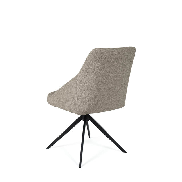 Silla Akira Taupe con Patas negras | vista principal | Somcasa Vlc | 00SL126730