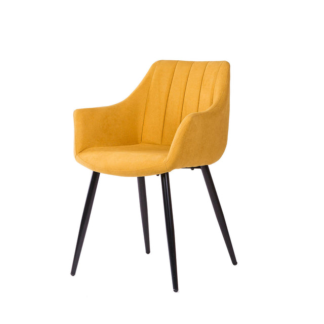 Silla Fiona Amarillo | detalle de materiales | Somcasa Vlc | 00SL106827 | imagen 7