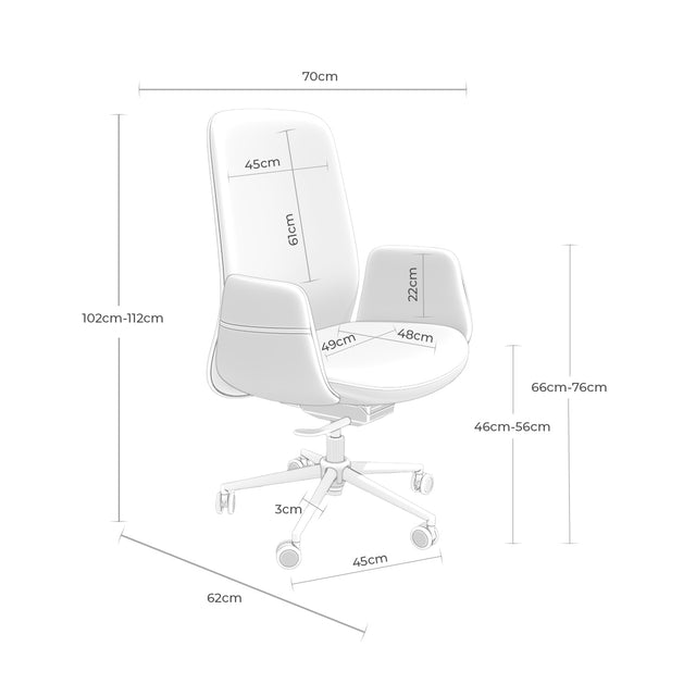 Silla Oficina British Amarillo | imagen de ambiente | Somcasa Vlc | 00OF101927 | imagen 6