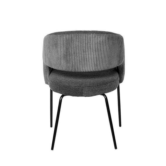 Silla Eleonor Gris | vista lateral | Somcasa Vlc | 00SL112722 | imagen 4