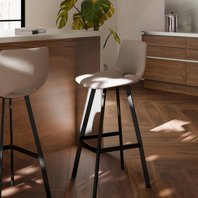 Taburete Bajo Aston Taupe | vista principal | Somcasa Vlc | 00SL115930