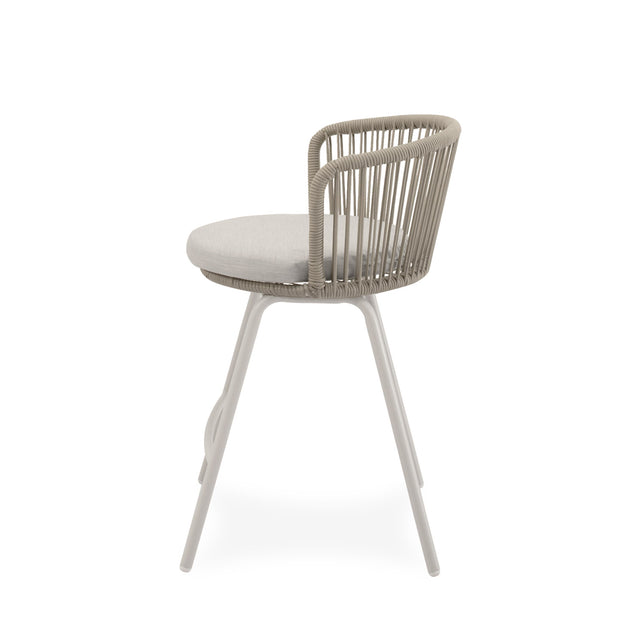 Taburete Alto Pierre Beige | vista lateral | Somcasa Vlc | 00SL510125 | imagen 4