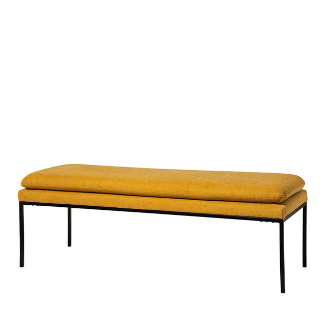 Puff Banqueta Turin Amarillo | detalle de acabado | Somcasa Vlc | 00SF303427 | imagen 5