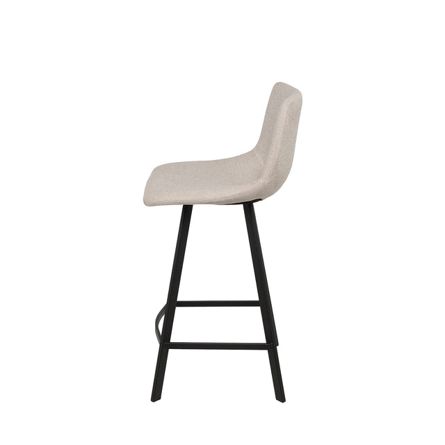 Taburete Bajo Clark Beige | vista lateral | Somcasa Vlc | 00SL116025 | imagen 4