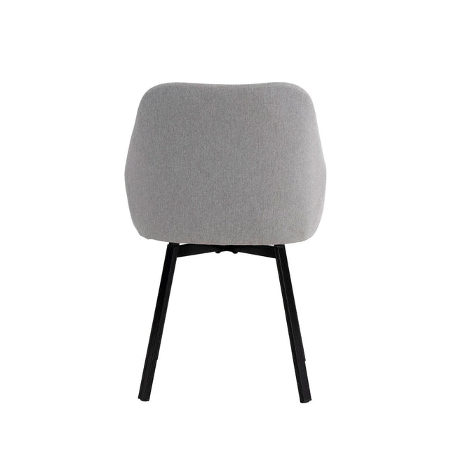Silla Amelie Light Gris | vista lateral | Somcasa Vlc | 00SL109221 | imagen 4