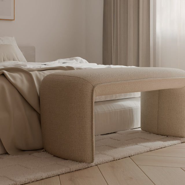 Puff Banqueta Catania Beige | vista principal | Somcasa Vlc | 00SF305525