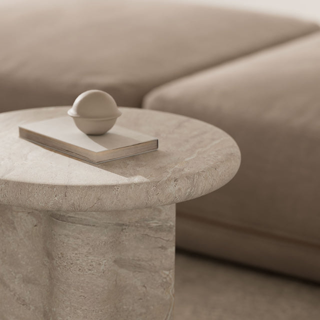 Mesa de centro Emeric Efecto Mármol Travertino de Somcasa Vlc - imagen 4