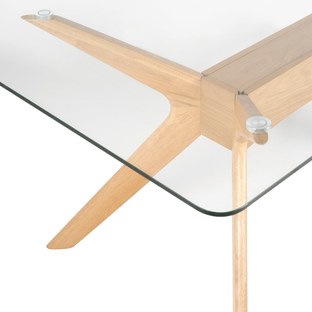 Mesa de Comedor Della Roble y Vidrio | imagen de ambiente | Somcasa Vlc | 00MS208944 | imagen 6