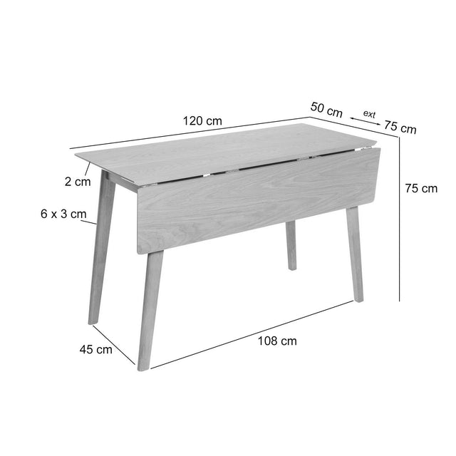 Mesa Tori Roble | detalle de materiales | Somcasa Vlc | 00MS209644 | imagen 7