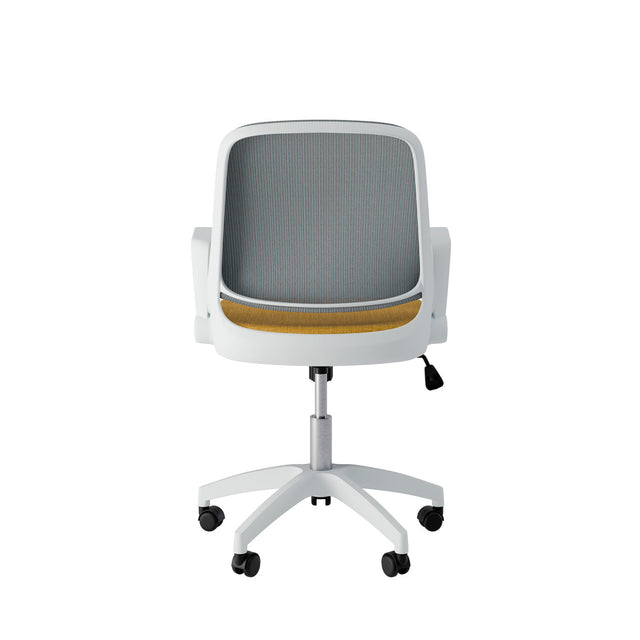 Silla Oficina Siracusa Amarillo | vista lateral | Somcasa Vlc | 00OF100827 | imagen 4