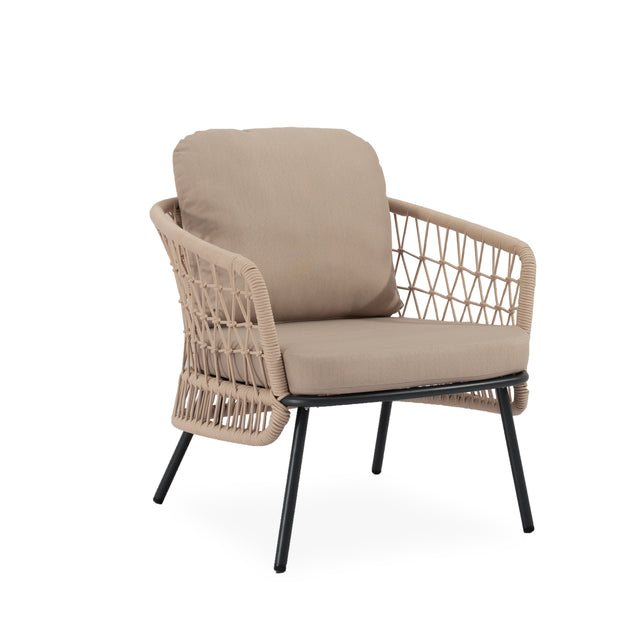 Set Odesa Sofá, Sillones y Mesa de centro Negro de Somcasa Vlc - imagen 2