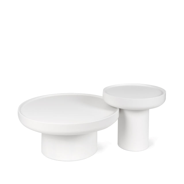 Mesa de centro Rodney 50 cm Blanco de Somcasa Vlc - imagen 4