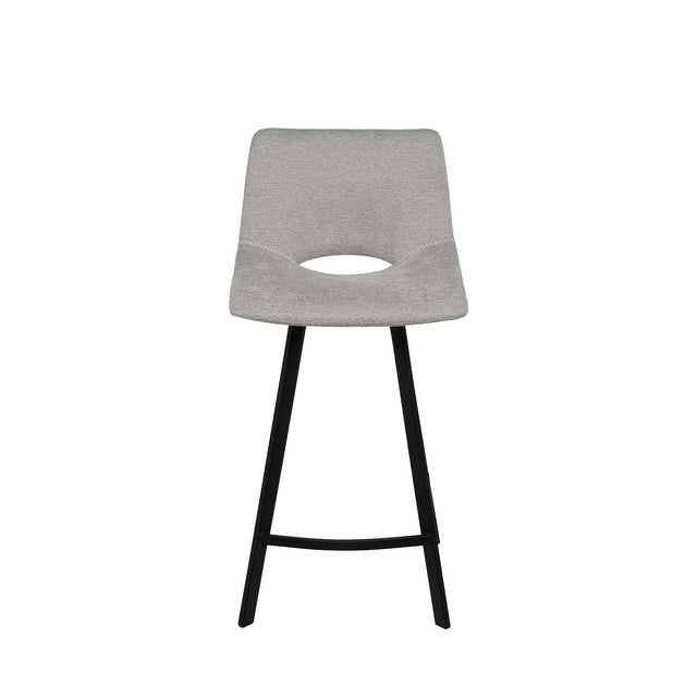 Taburete Bajo Clark Gris claro | detalle de diseño | Somcasa Vlc | 00SL116021 | imagen 3