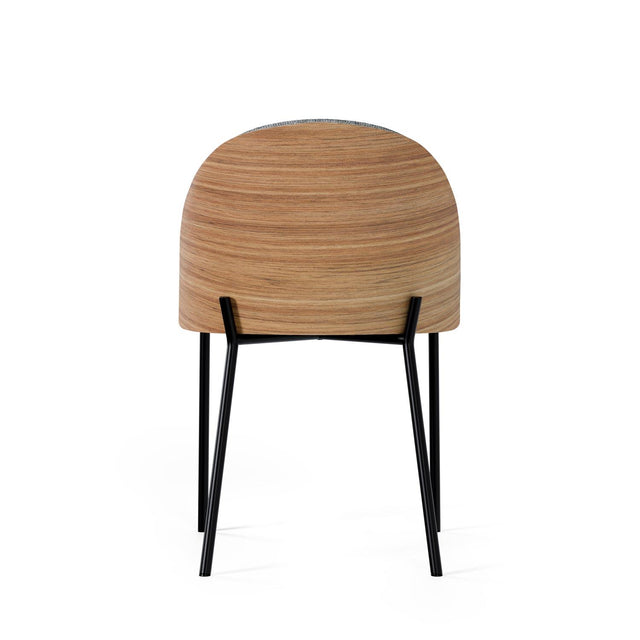 Silla Casandra Gris | vista lateral | Somcasa Vlc | 00SL119321 | imagen 4
