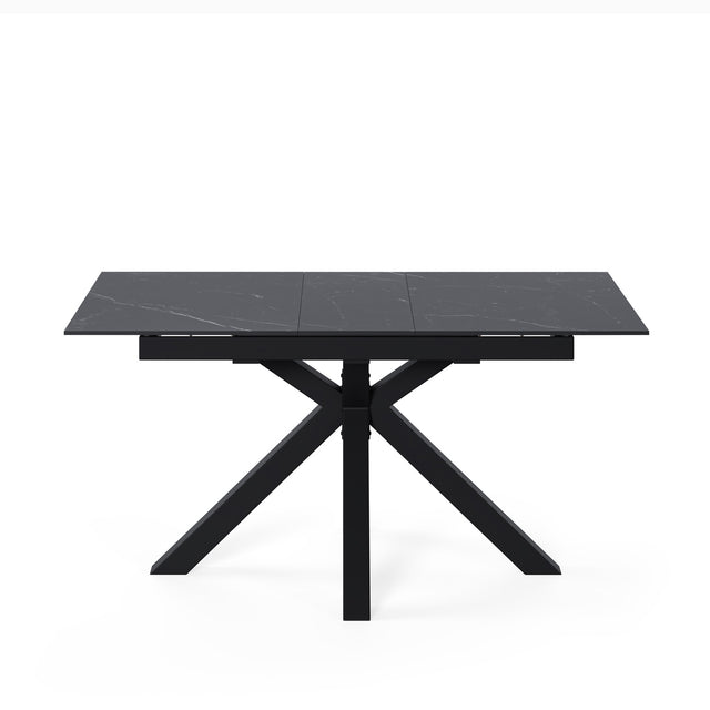 Mesa Lori 160 cm Extensible Sahara/Negro de Somcasa Vlc - imagen 2