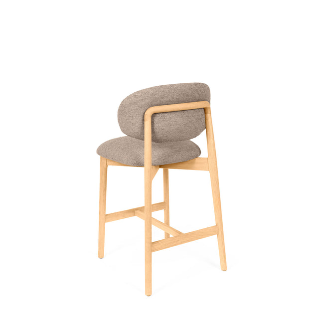 Taburete Alto Renzo Taupe | vista principal | Somcasa Vlc | 00SL124030